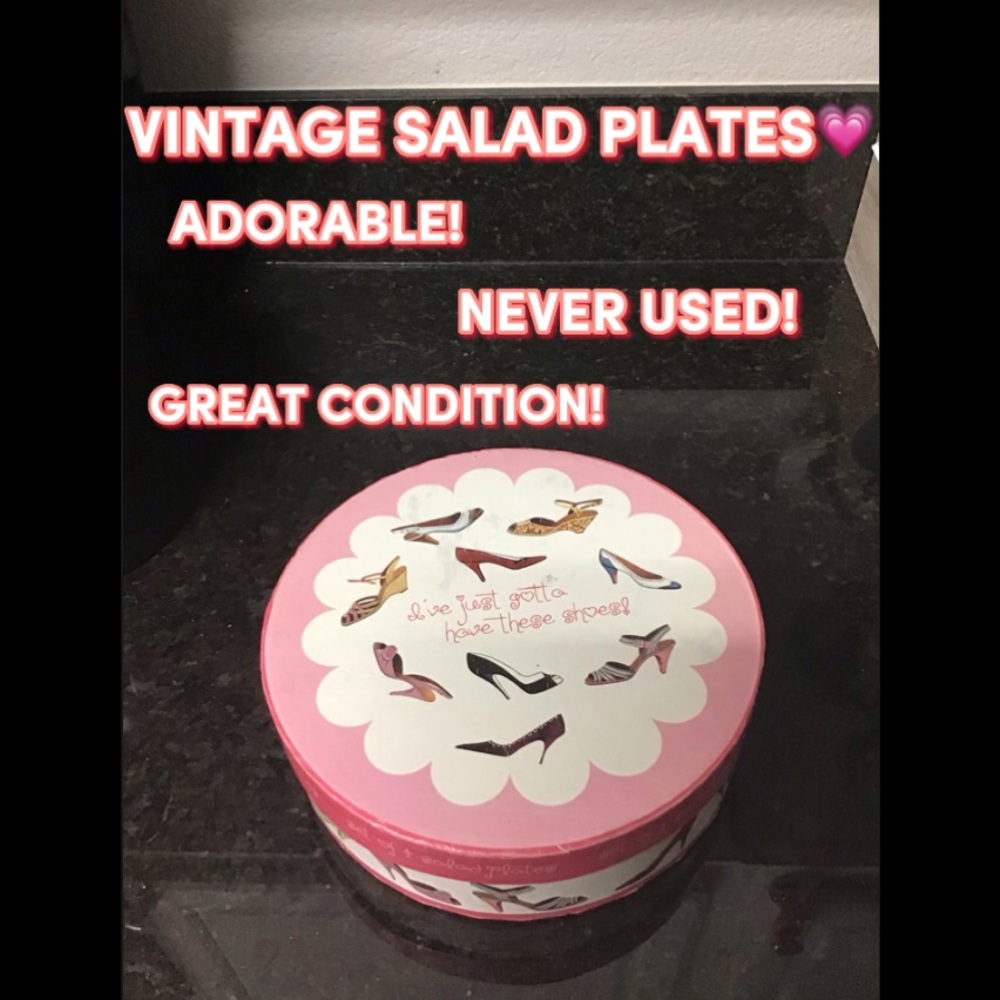 ROSANNA Vintage Salad Plates 👠👡🥿👢